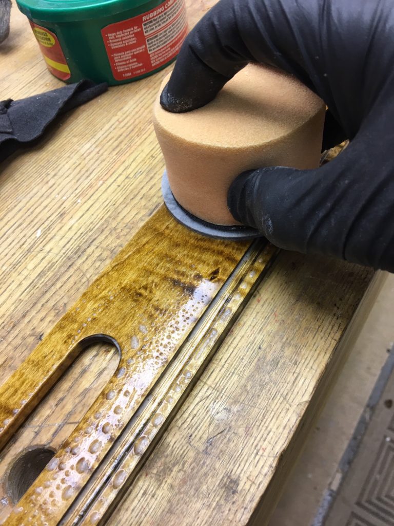 Layered Dye Finish on Curly Maple and Rubbing Out Varnish with a ...